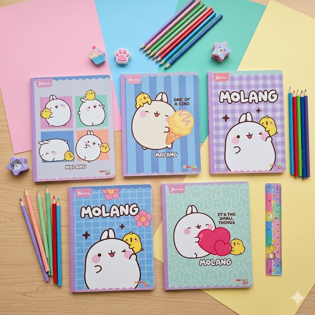 Composition Notebook for Girls – Norma Molang Edition