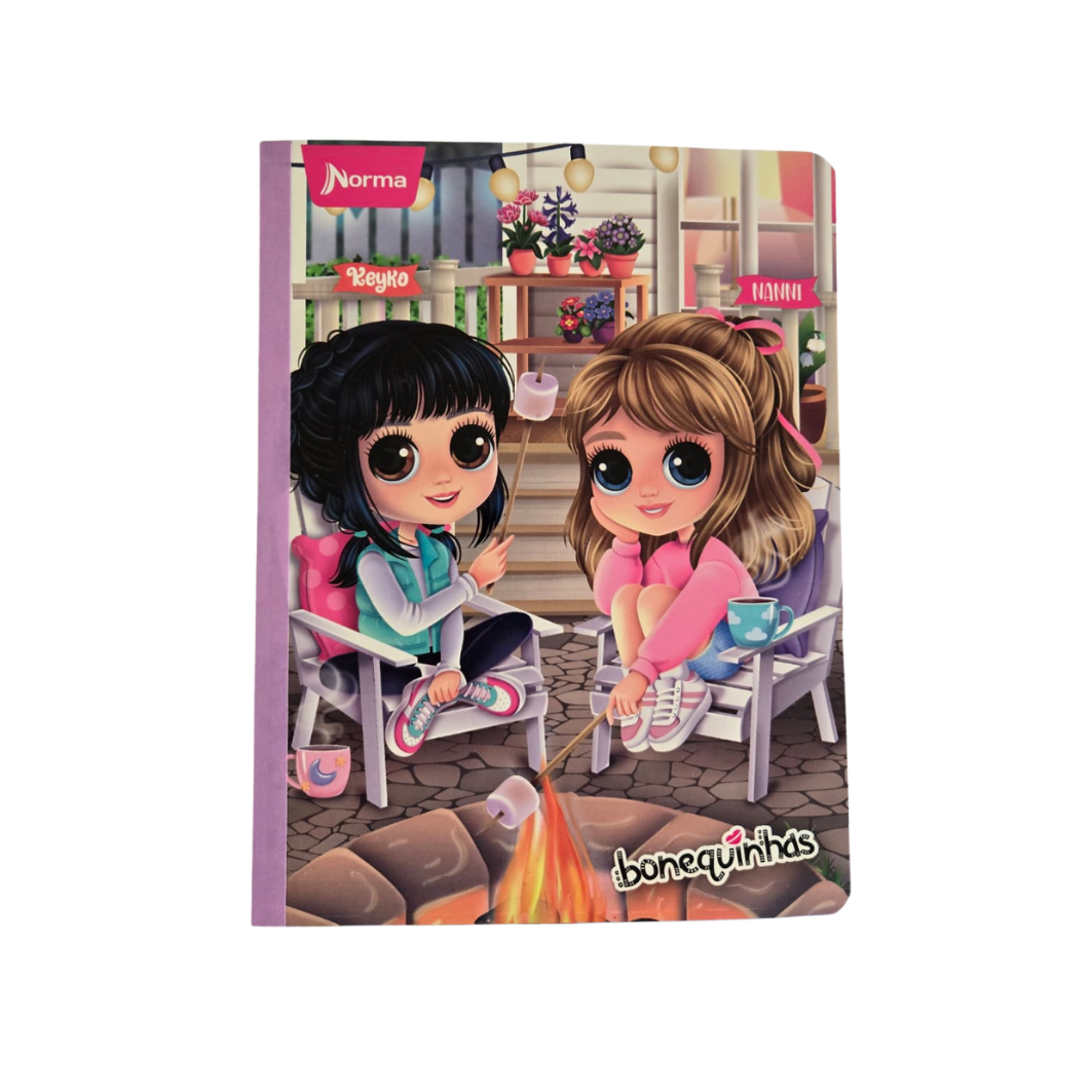Composition Notebook for Girls – Norma Bonequinhas