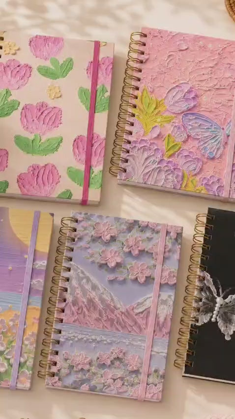 Spiral Notebook Collection – Aesthetic Journals for Everyday Notes